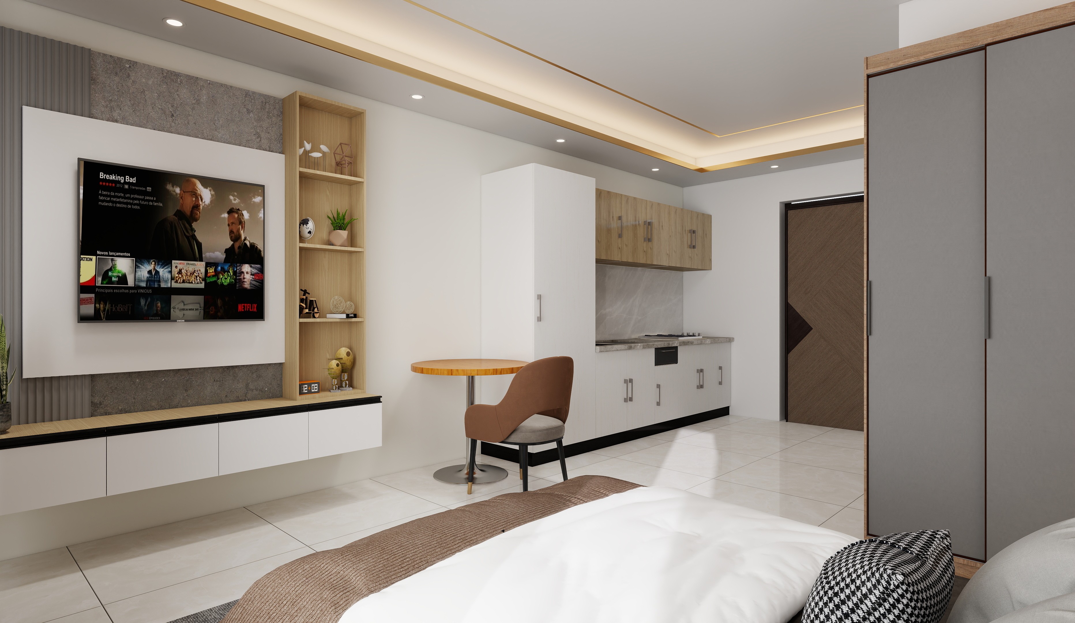 studio apartment rooms